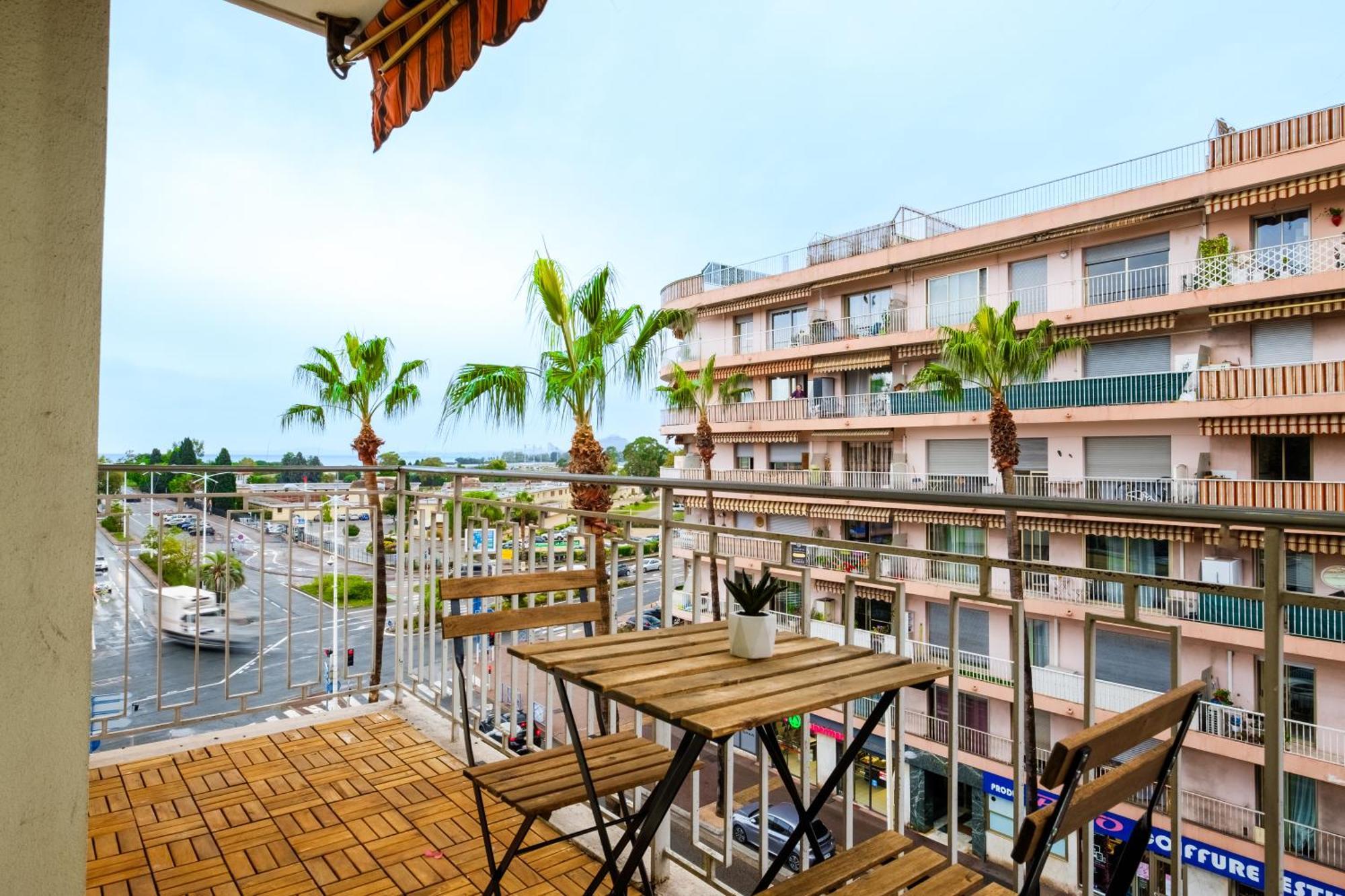 Le Millesime ~ Vue ~ Balcon ~ Parking Apartment Cagnes-sur-Mer Exterior foto
